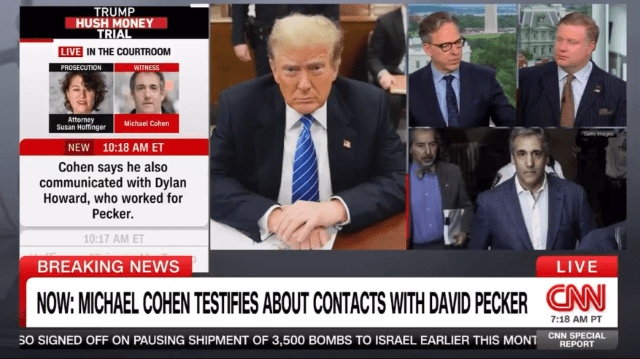 Michael Cohen Testifies About Contacts with David Pecker